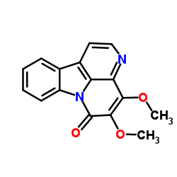 4,5-Dimethoxycanthin-6-one structure