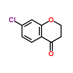 7-氯-4-二氢色原酮结构式