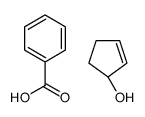 benzoic acid,(1R)-cyclopent-2-en-1-ol Structure
