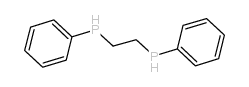 1,2-BIS(PHENYLPHOSPHINO)ETHANE structure