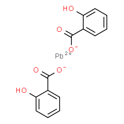 Salicylic acid/lead,(1:x) salt Structure