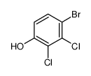 4-溴-2,3-二氯苯酚结构式