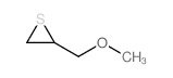 Thiirane,2-(methoxymethyl)- Structure