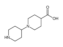 1-(piperidin-4-yl)piperidine-4-carboxylic acid Structure