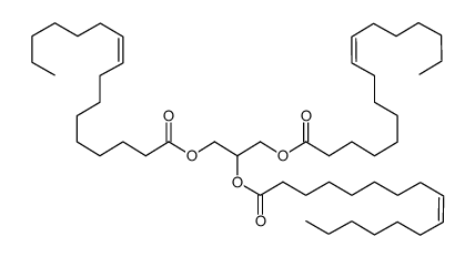 1,2,3-Tripalmitoleoyl Glycerol Structure