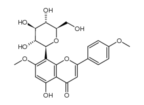vitexin-4',7-di-O-methyl ether结构式