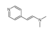 N,N-dimethyl-2-pyridin-4-ylethenamine结构式