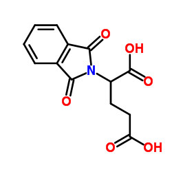 2-phthalimidoglutaric acid structure