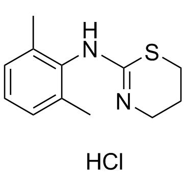 Xylazine hydrochloride structure