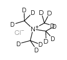 Tetramethylammonium-d12 chloride Structure