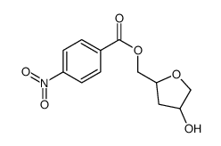 (4-hydroxyoxolan-2-yl)methyl 4-nitrobenzoate结构式