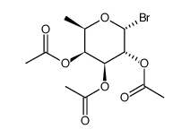 2,3,4-TRI-O-ACETYL-ALPHA-D-FUCOPYRANOSYL BROMIDE结构式