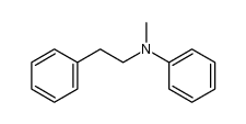 N-methyl-N-(2-phenylethyl)aniline Structure