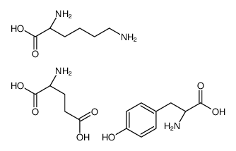 glutamic acid-lysine-tyrosine terpolymer structure