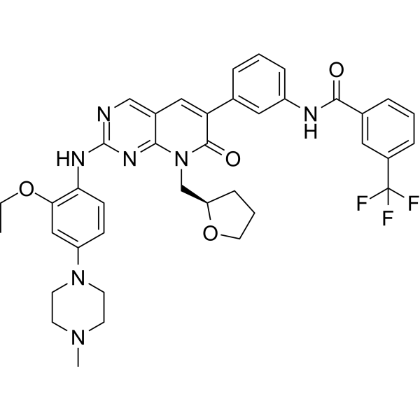 Ack1 inhibitor 1结构式