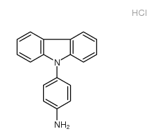 4-(9H-咔唑-9-基)苯胺盐酸盐结构式