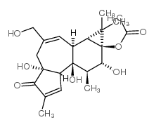 佛波醇13-乙酸酯结构式