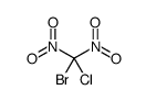 Bromo(chloro)dinitromethane Structure