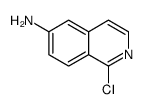1-氯异喹啉-6-胺结构式