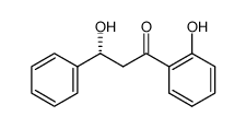 (R)-3-hydroxy-1-(2-hydroxyphenyl)-3-phenylpropan-1-one Structure