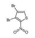 3,4-二溴-2-硝基噻吩结构式
