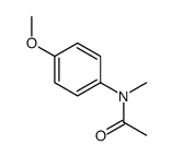 N-Methyl-N-(4-methoxyphenyl)acetamide结构式
