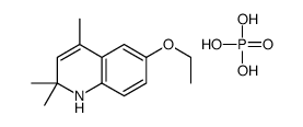 6-ethoxy-2,2,4-trimethyl-1H-quinoline,phosphoric acid Structure