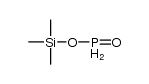 trimethylsilylhypophosphite结构式