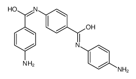 4-amino-N-[4-[(4-aminophenyl)carbamoyl]phenyl]benzamide结构式
