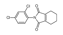 2-(2,4-dichlorophenyl)-4,5,6,7-tetrahydroisoindole-1,3-dione结构式