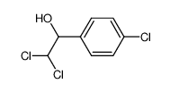 2,2-dichloro-1-(4-chlorophenyl)ethanol Structure