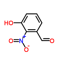 3-羟基-2-硝基苯甲醛结构式