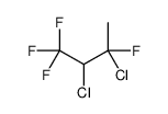 2,3-dichloro-1,1,1,3-tetrafluorobutane Structure