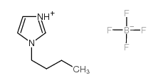 1-butyl-1H-imidazol-1-ium,tetrafluoroborate Structure