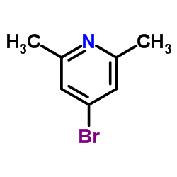 4-溴-2,6-二甲基吡啶结构式