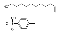 4-methylbenzenesulfonic acid,undec-10-en-1-ol结构式