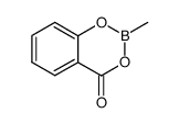 2-Methyl-4H-1,3,2-benzodioxaborin-4-one结构式