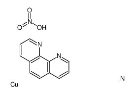 copper,nitric acid,1,10-phenanthroline Structure