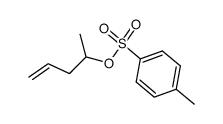 methylallylcarbinyl tosylate Structure