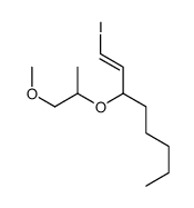 1-iodo-3-(1-methoxypropan-2-yloxy)oct-1-ene Structure