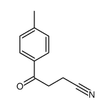 4-氧代-4-甲苯基丁腈结构式