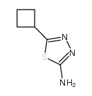5-cyclobutyl-1,3,4-thiadiazol-2-amine Structure