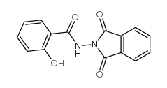 4-(3-硝基吡啶-2-基)哌嗪-1-甲酸叔丁酯结构式