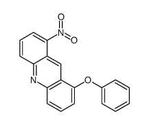 1-nitro-8-phenoxyacridine Structure