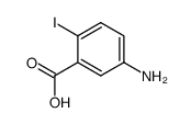 5-Amino-2-iodo-benzoic acid Structure