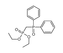 [diethoxyphosphorylmethyl(phenyl)phosphoryl]benzene结构式