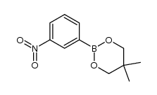 3-硝基苯硼酸新戊二醇酯结构式