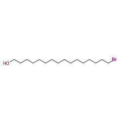 16-溴-1-十六烷醇结构式