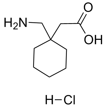 加巴喷丁盐酸盐结构式