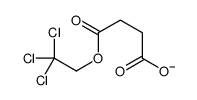 4-oxo-4-(2,2,2-trichloroethoxy)butanoate结构式